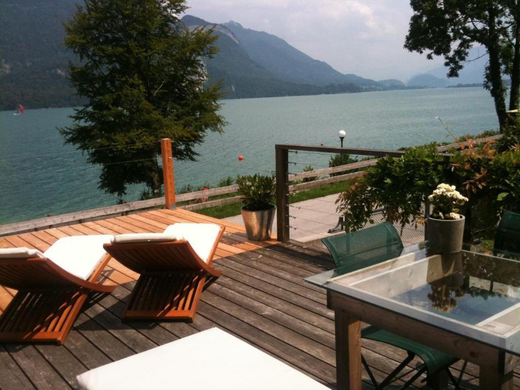 Apartmán Studio Am See Sankt Gilgen Pokoj fotografie